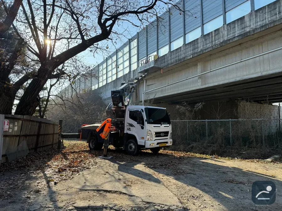 세종 스카이차 고소작업 현장 현장